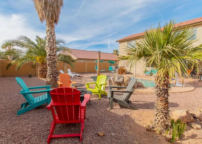 Heated Pool King Bed Firepit Work Station * Casa Grande