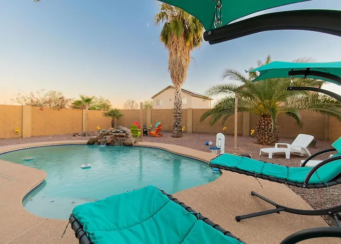 Holiday home Heated Pool King Bed Firepit Work Station *